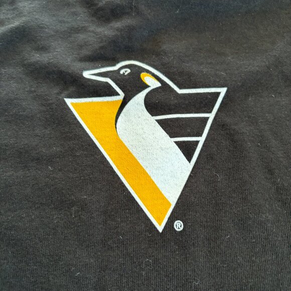 NWT Vintage Lee Sport Pittsburgh Penguins Long Sleeve Shirt Mens 2XL Hockey NHL - Picture 3 of 10